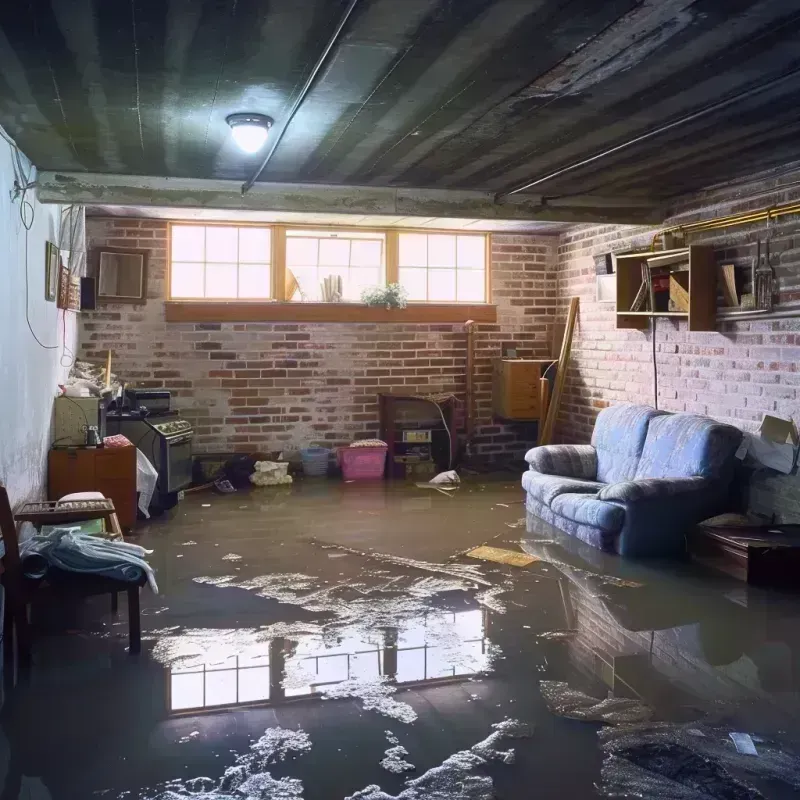 Flooded Basement Cleanup in West Liberty, KY